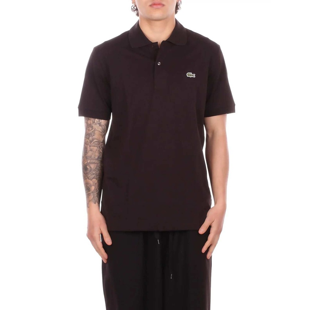 NWT Lacoste Men's 4XL Brown Short Sleeve Classic Pique Polo France